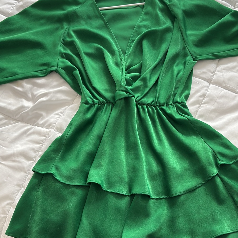 Emerald Green ZARA Dress